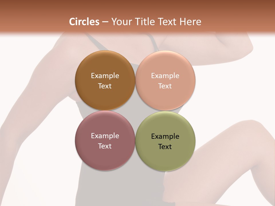 Over Stunning Women PowerPoint Template