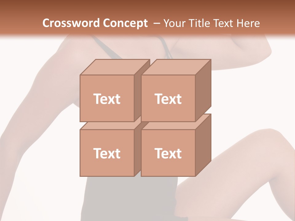 Over Stunning Women PowerPoint Template