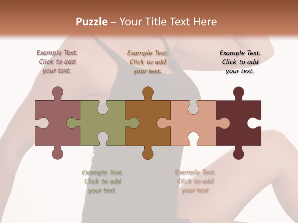 Over Stunning Women PowerPoint Template