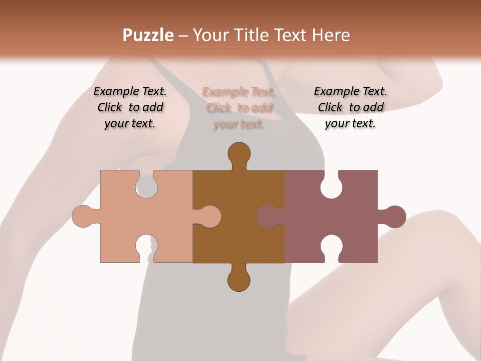 Over Stunning Women PowerPoint Template