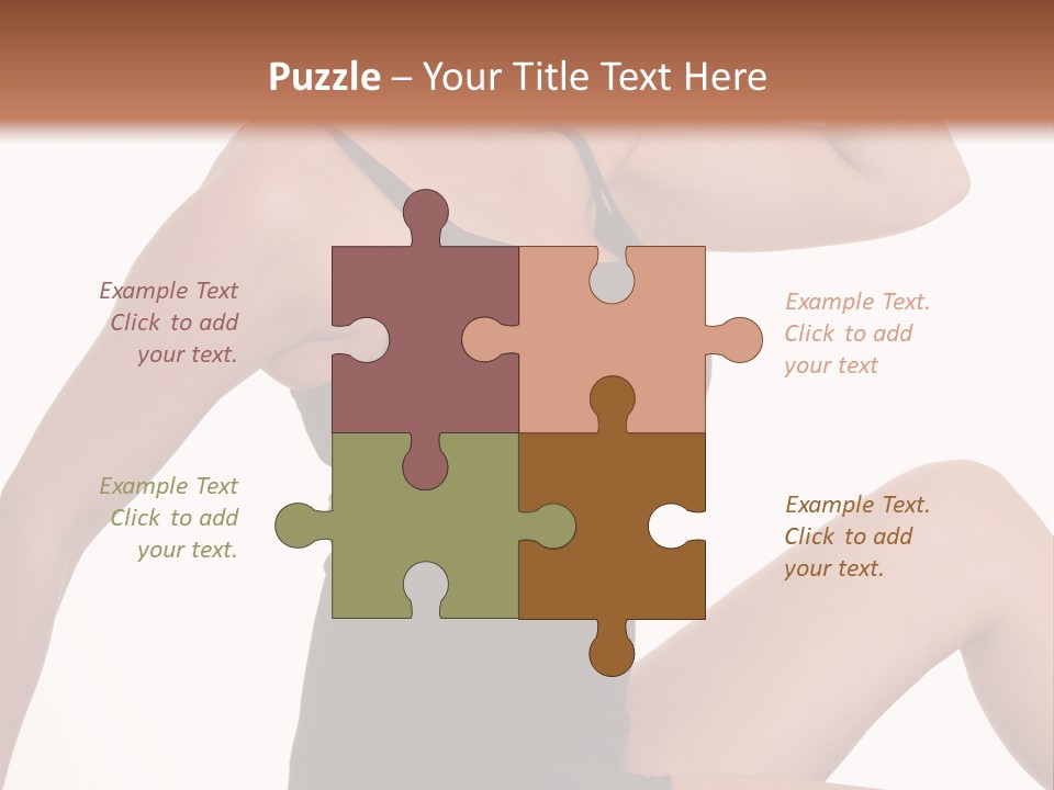 Over Stunning Women PowerPoint Template