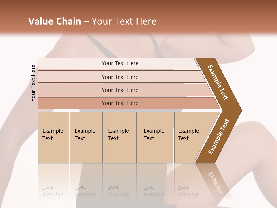 Over Stunning Women PowerPoint Template