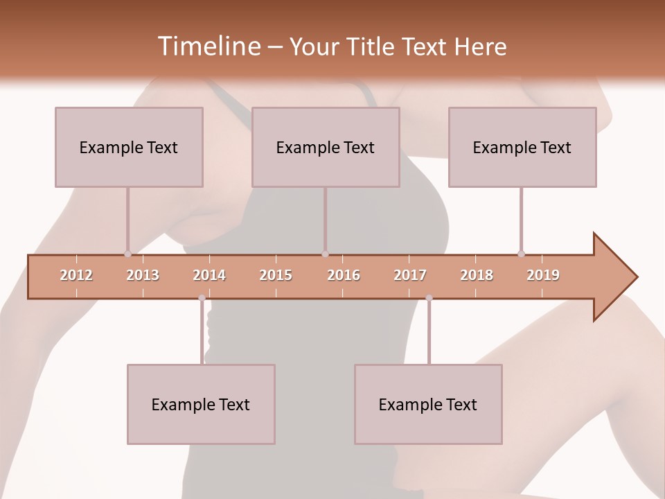 Over Stunning Women PowerPoint Template