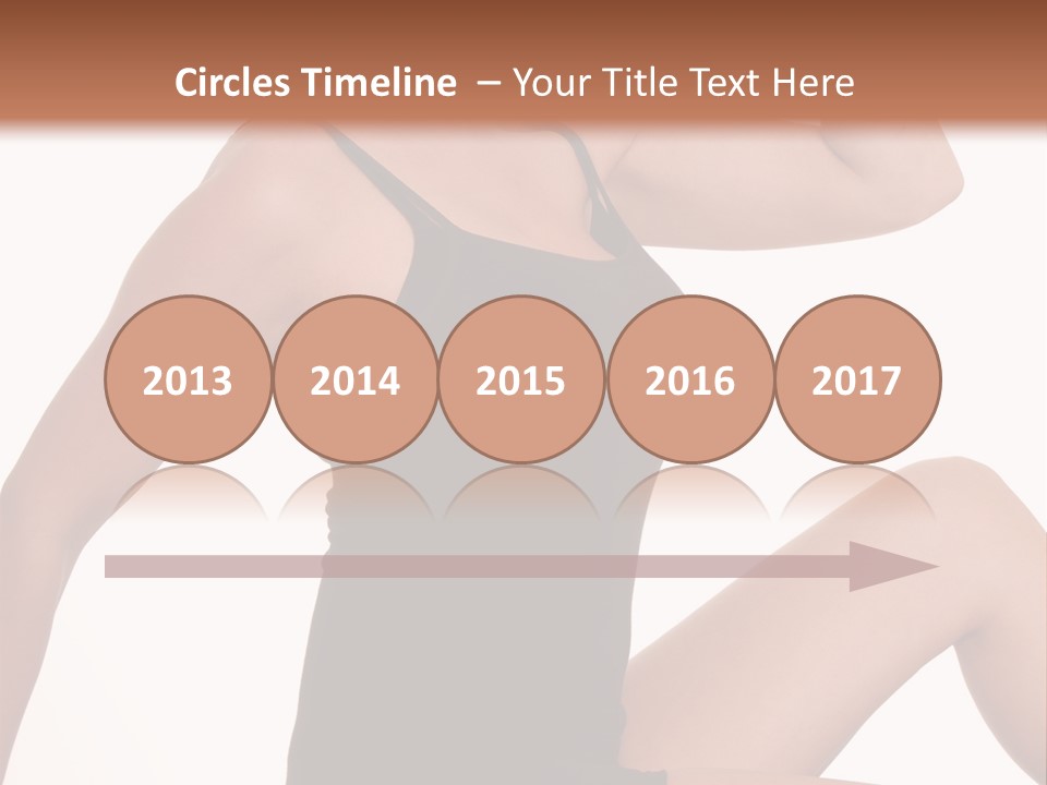 Over Stunning Women PowerPoint Template