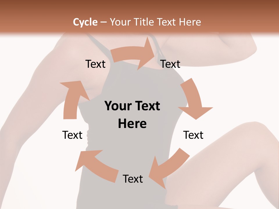 Over Stunning Women PowerPoint Template