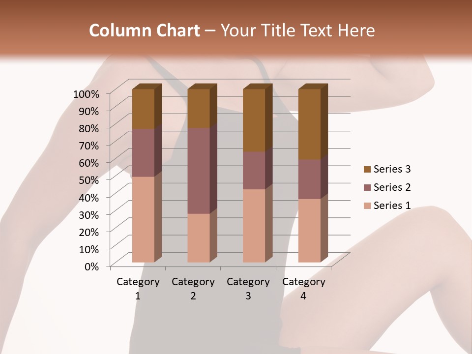 Over Stunning Women PowerPoint Template