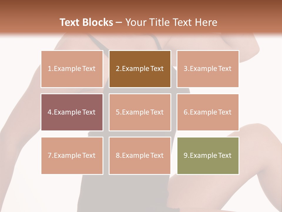 Over Stunning Women PowerPoint Template