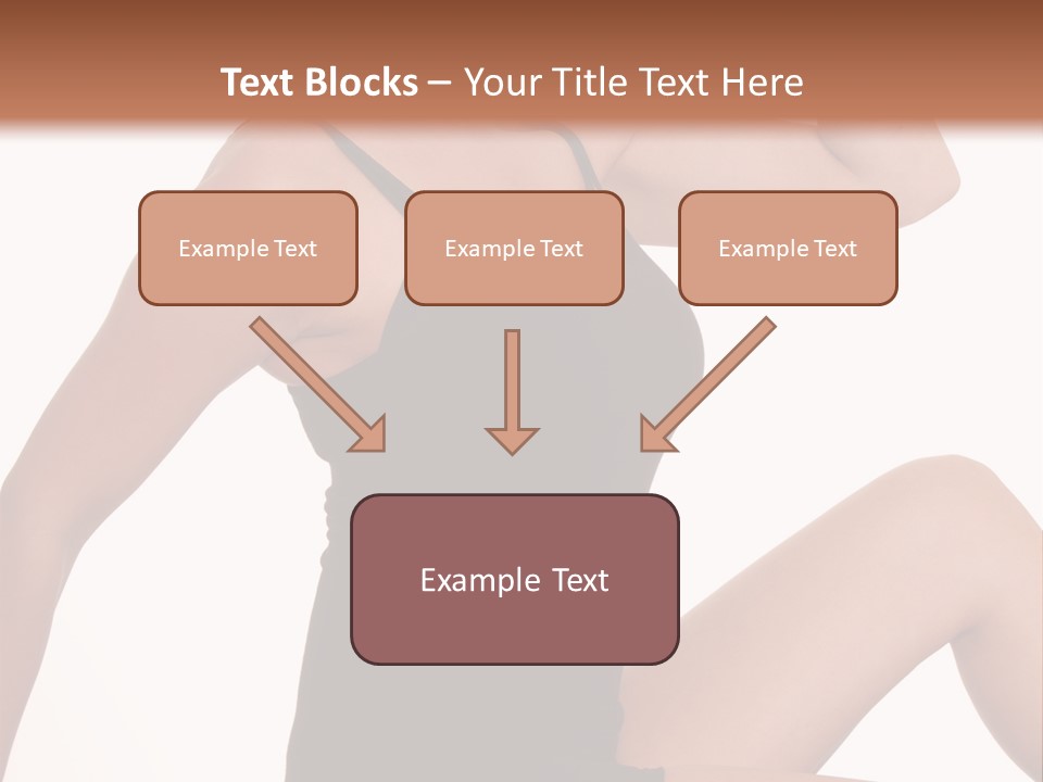 Over Stunning Women PowerPoint Template