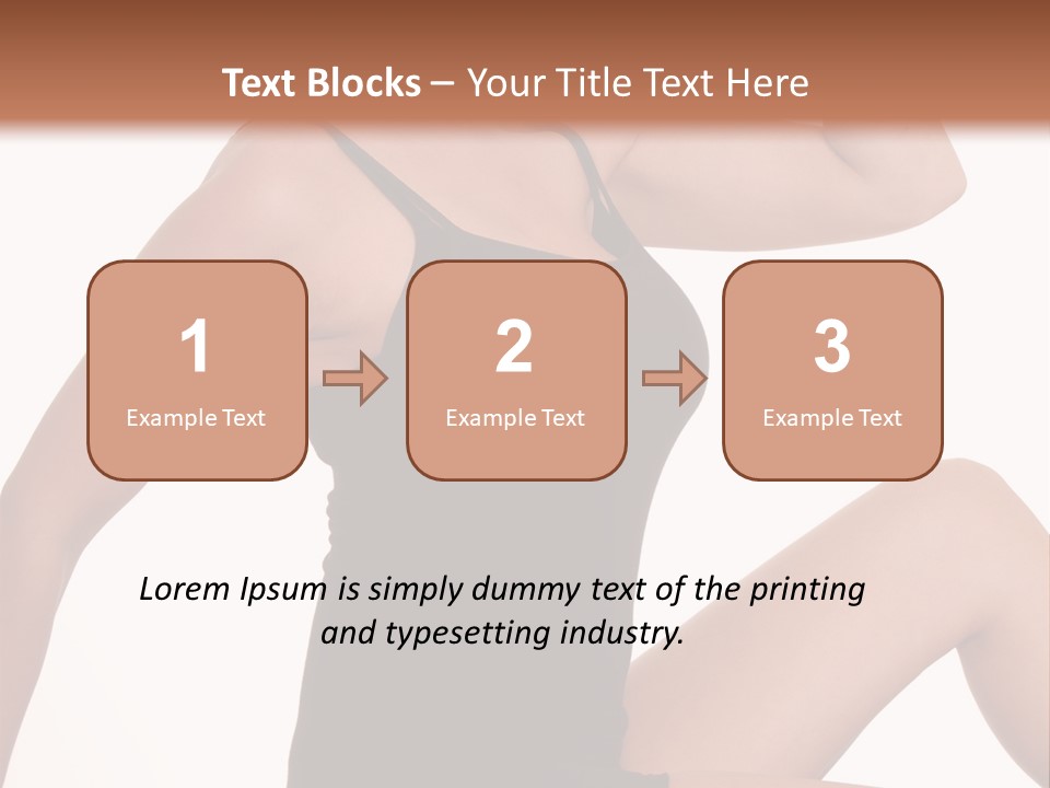 Over Stunning Women PowerPoint Template