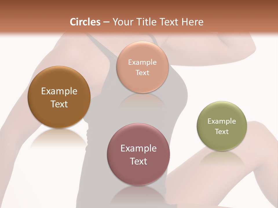 Over Stunning Women PowerPoint Template