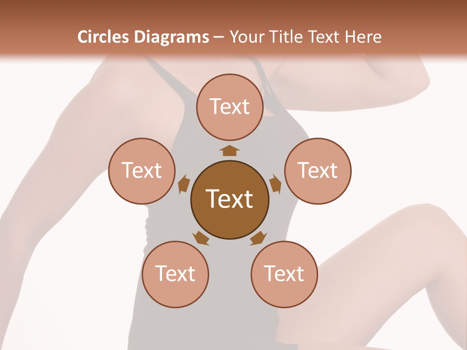 Over Stunning Women PowerPoint Template