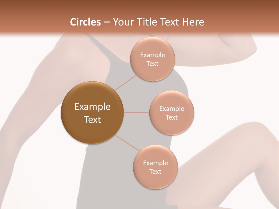 Over Stunning Women PowerPoint Template