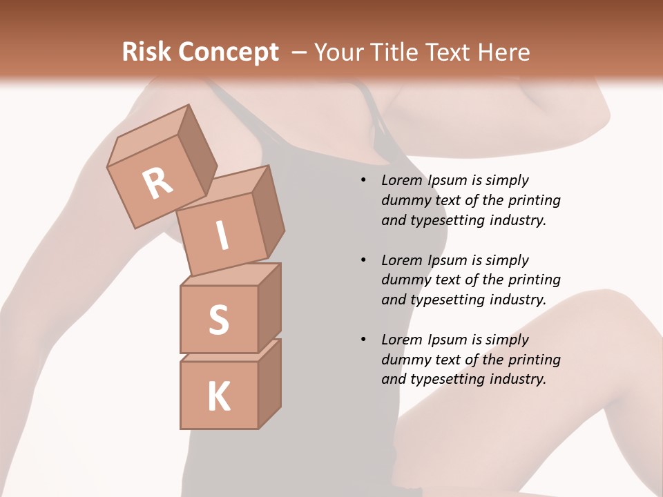 Over Stunning Women PowerPoint Template