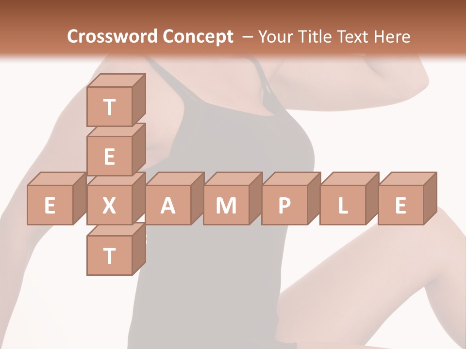 Over Stunning Women PowerPoint Template