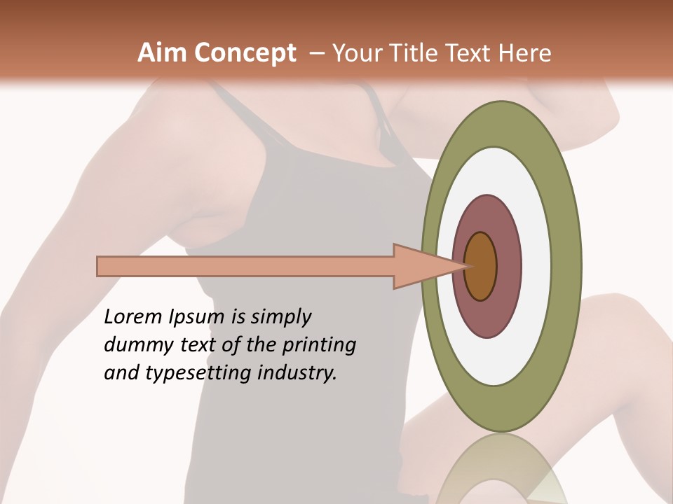 Over Stunning Women PowerPoint Template