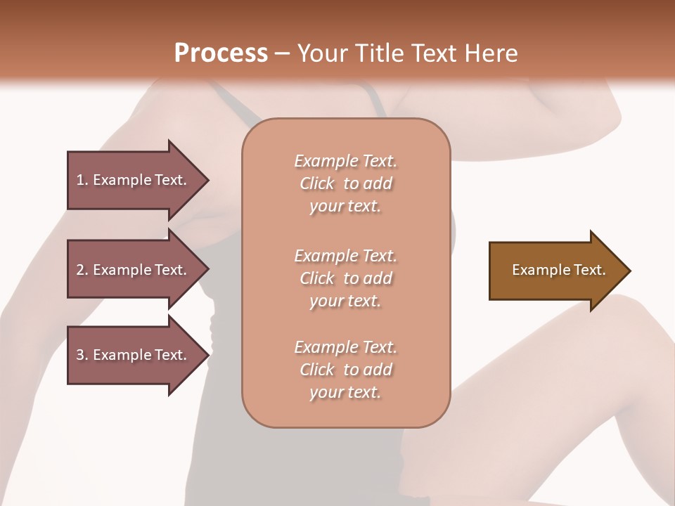 Over Stunning Women PowerPoint Template