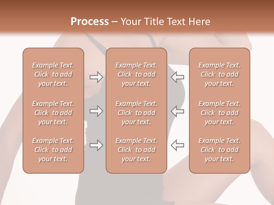 Over Stunning Women PowerPoint Template