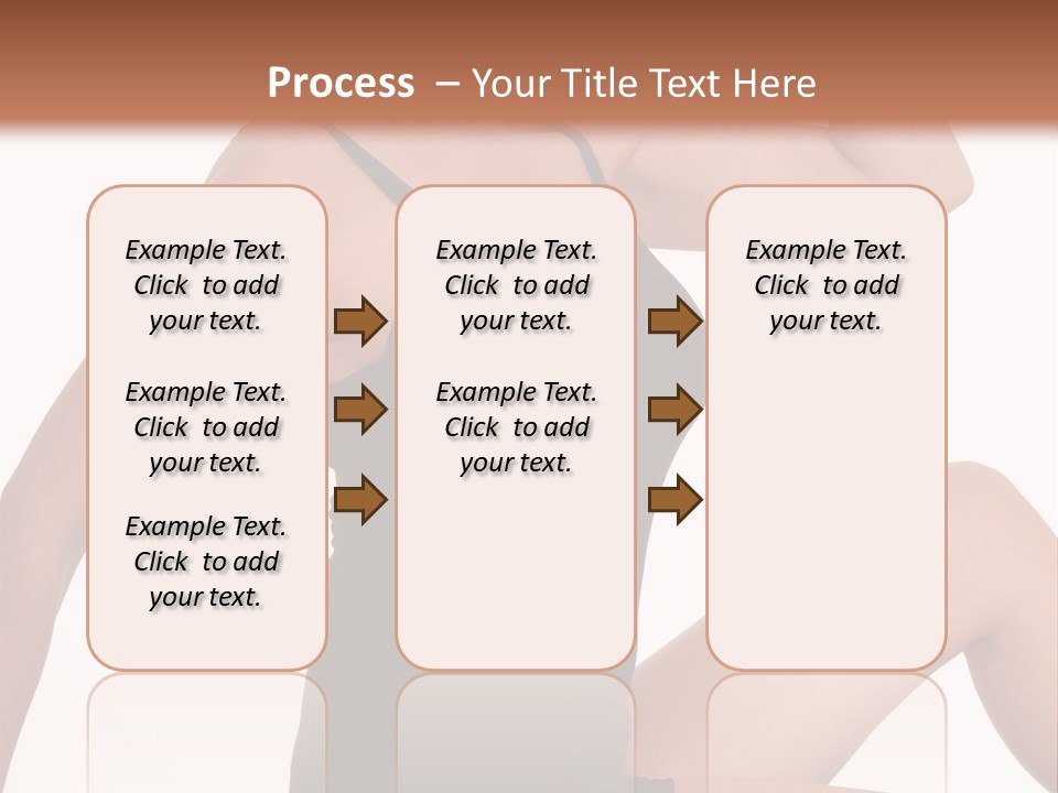 Over Stunning Women PowerPoint Template