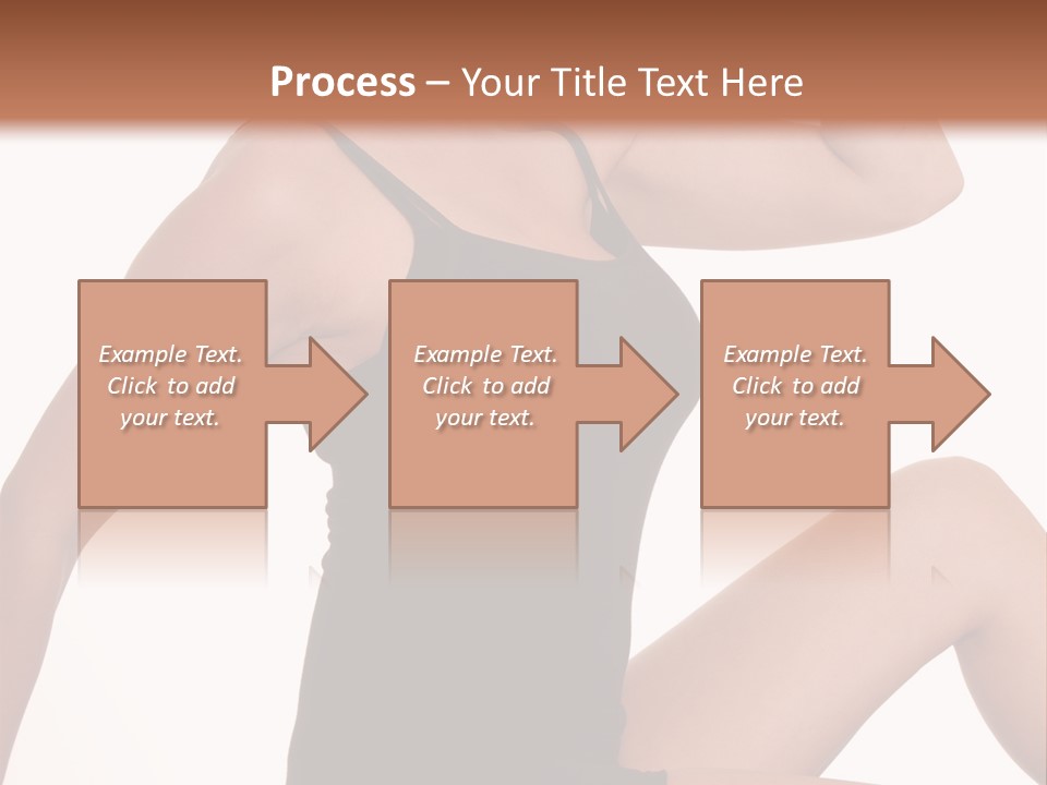 Over Stunning Women PowerPoint Template