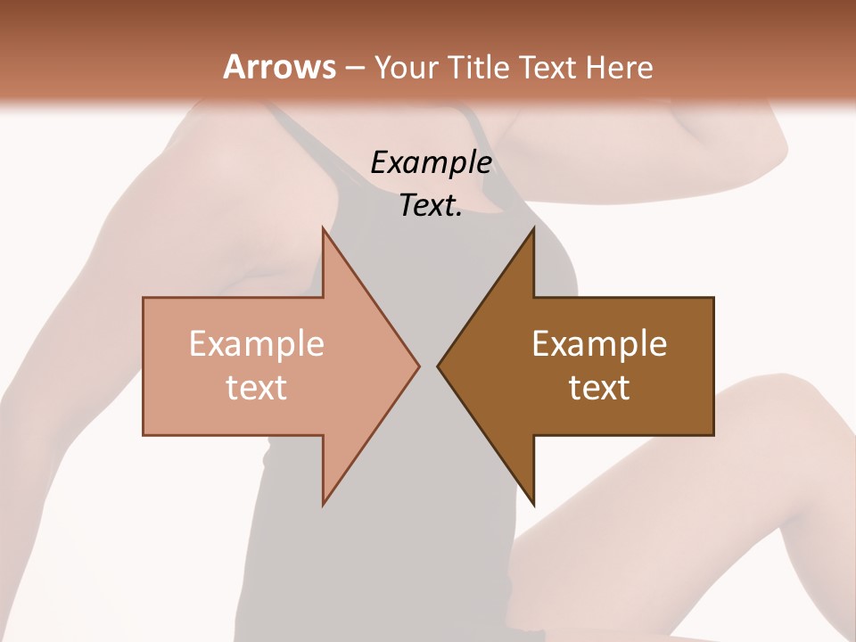 Over Stunning Women PowerPoint Template