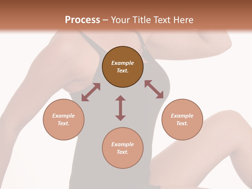 Over Stunning Women PowerPoint Template