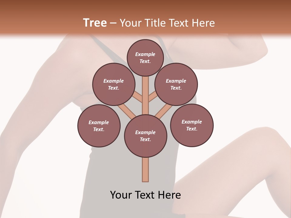 Over Stunning Women PowerPoint Template