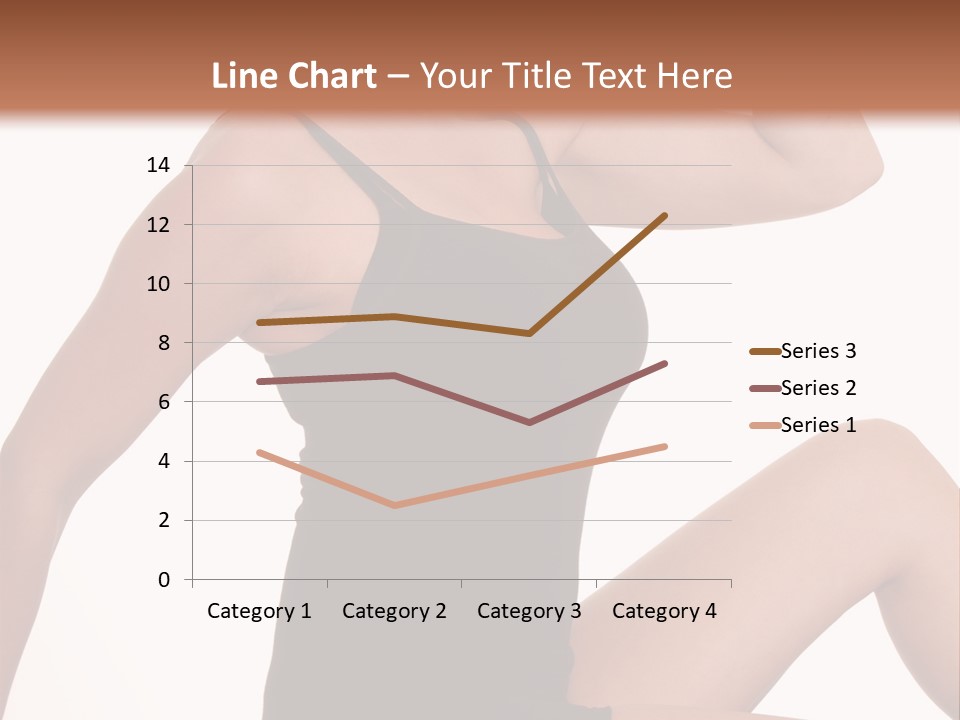 Over Stunning Women PowerPoint Template