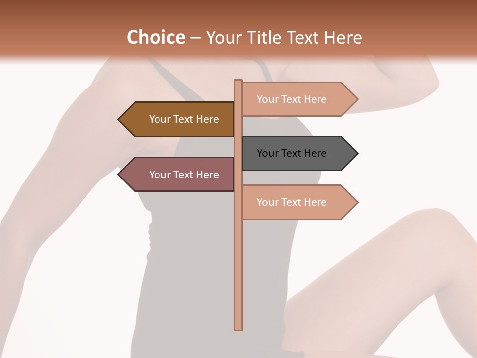 Over Stunning Women PowerPoint Template