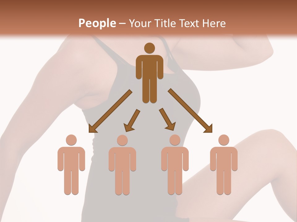 Over Stunning Women PowerPoint Template