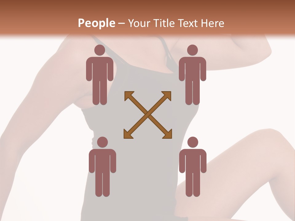 Over Stunning Women PowerPoint Template