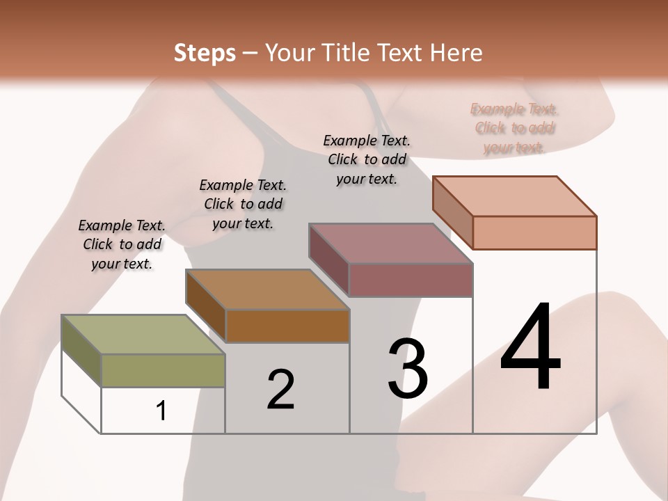 Over Stunning Women PowerPoint Template