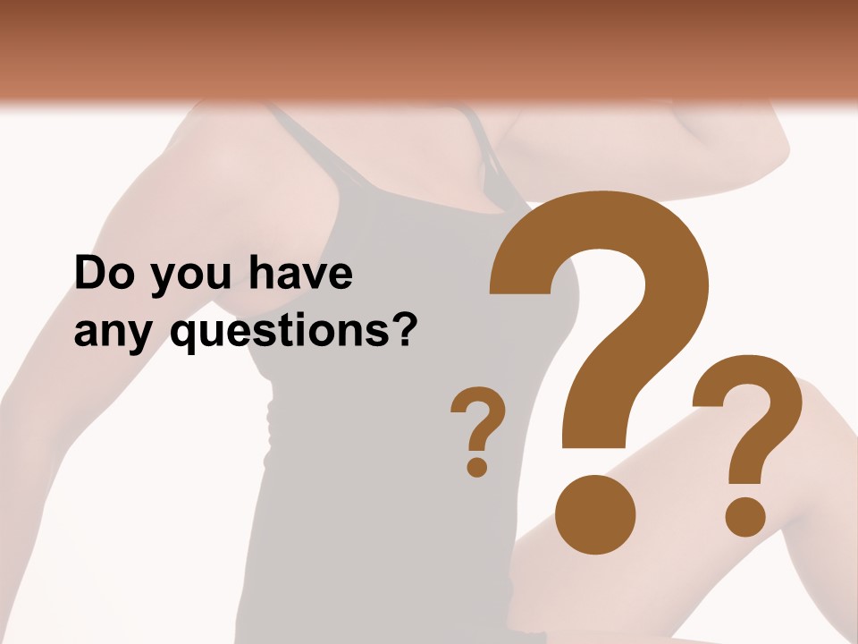 Over Stunning Women PowerPoint Template