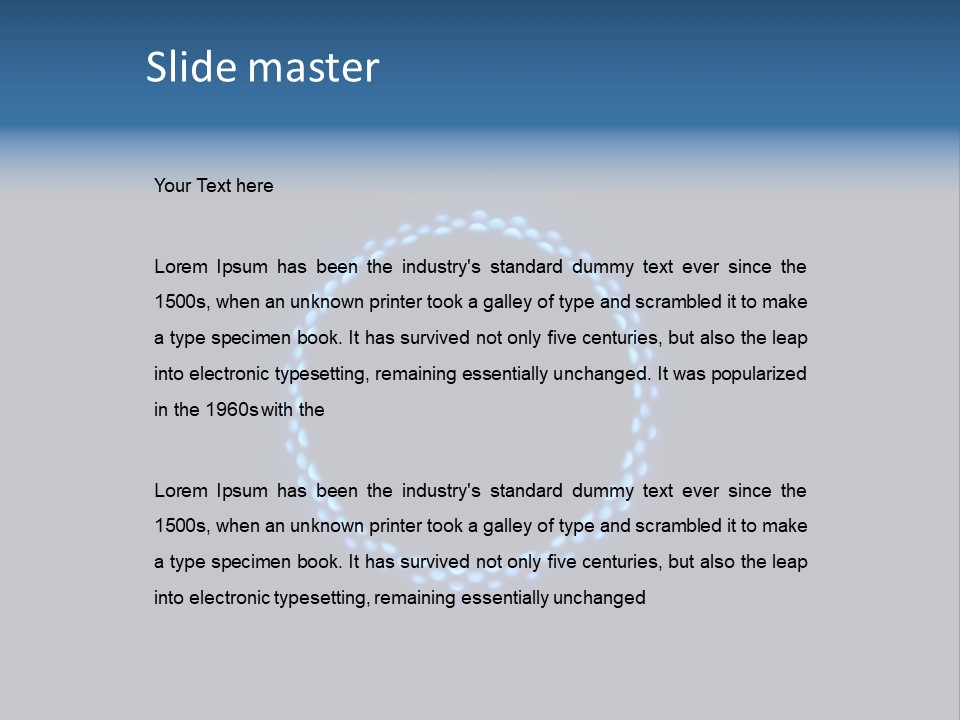 Hot Gas Heat PowerPoint Template