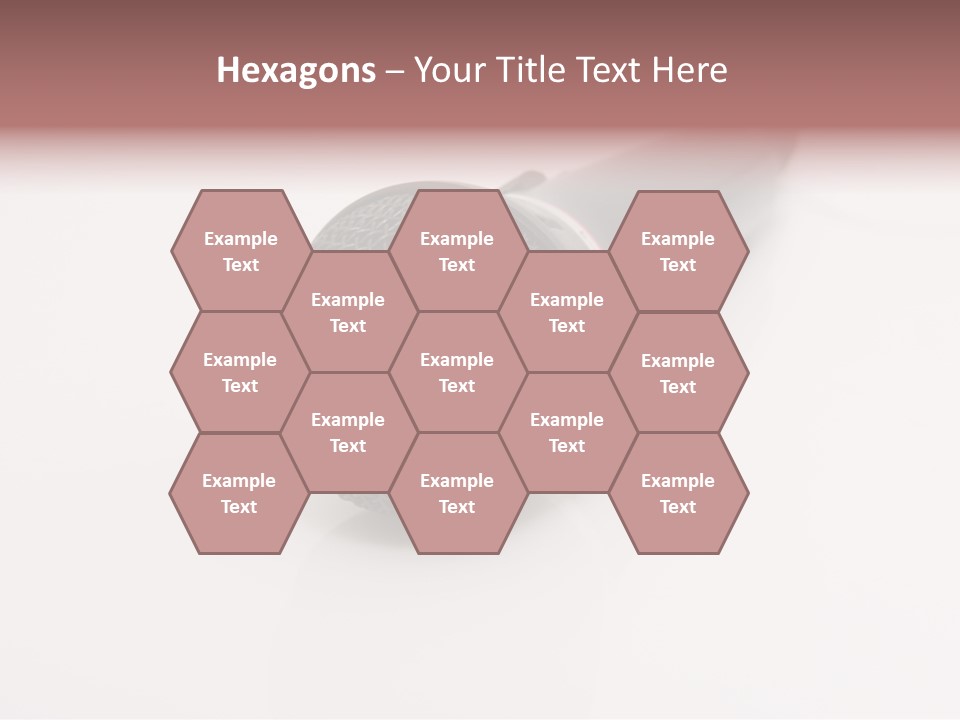 Wire Sound Reflection PowerPoint Template