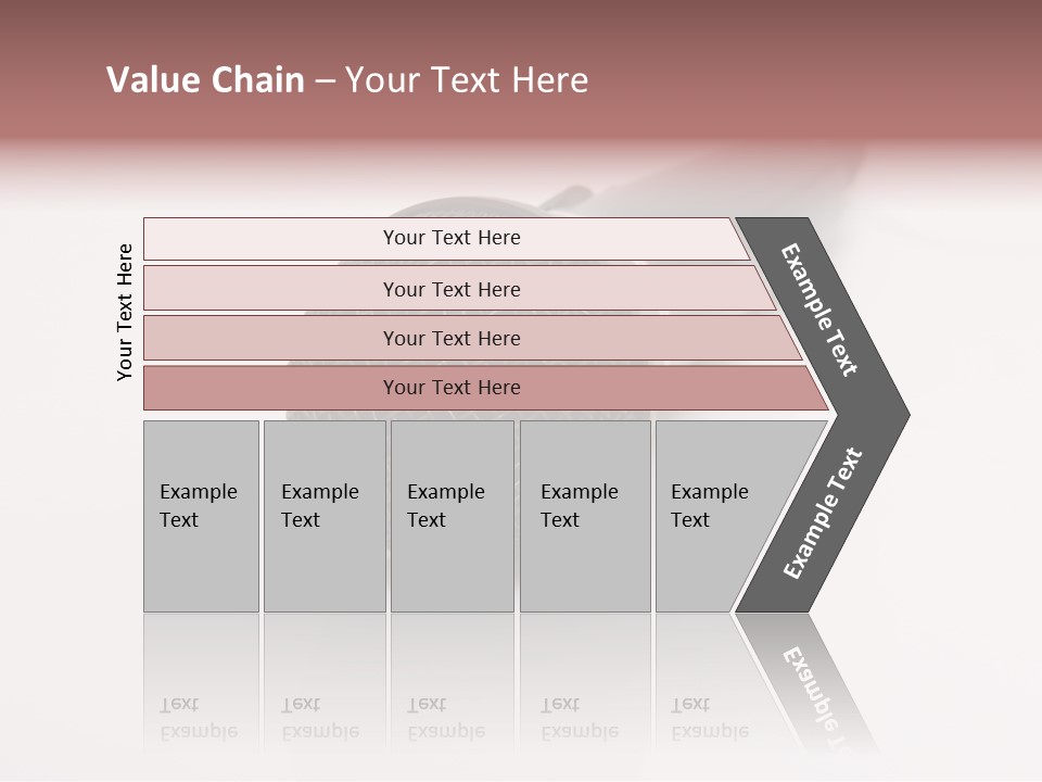 Wire Sound Reflection PowerPoint Template