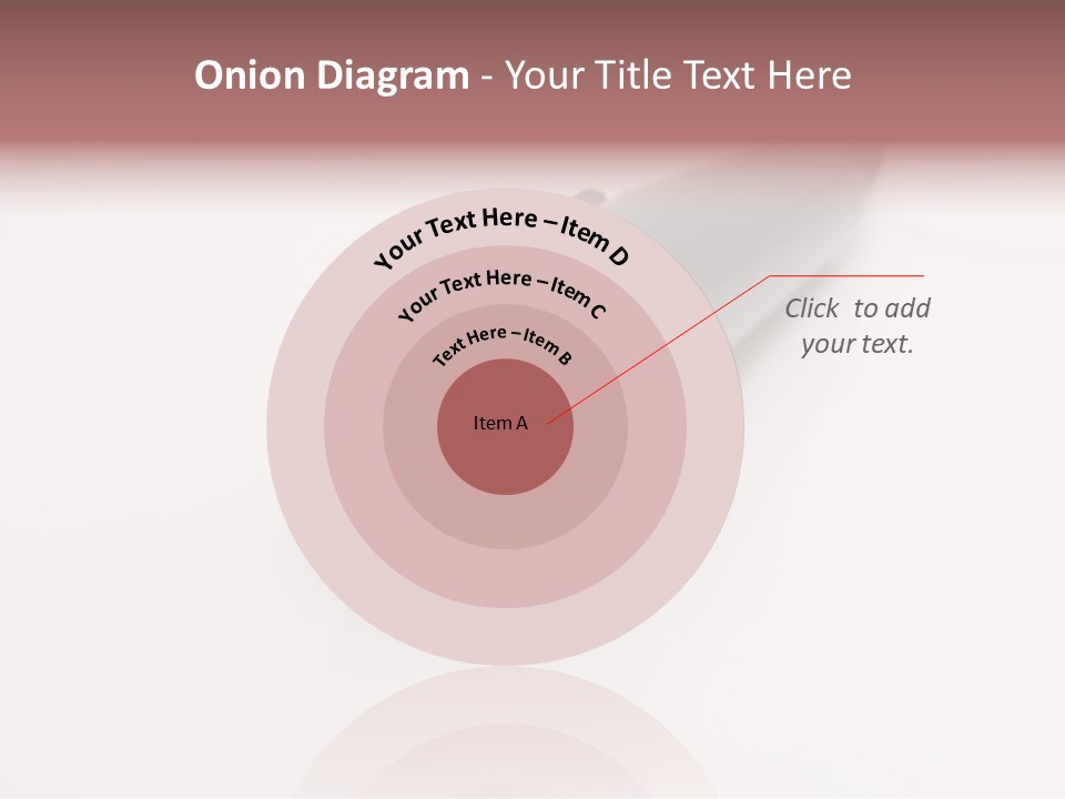 Wire Sound Reflection PowerPoint Template