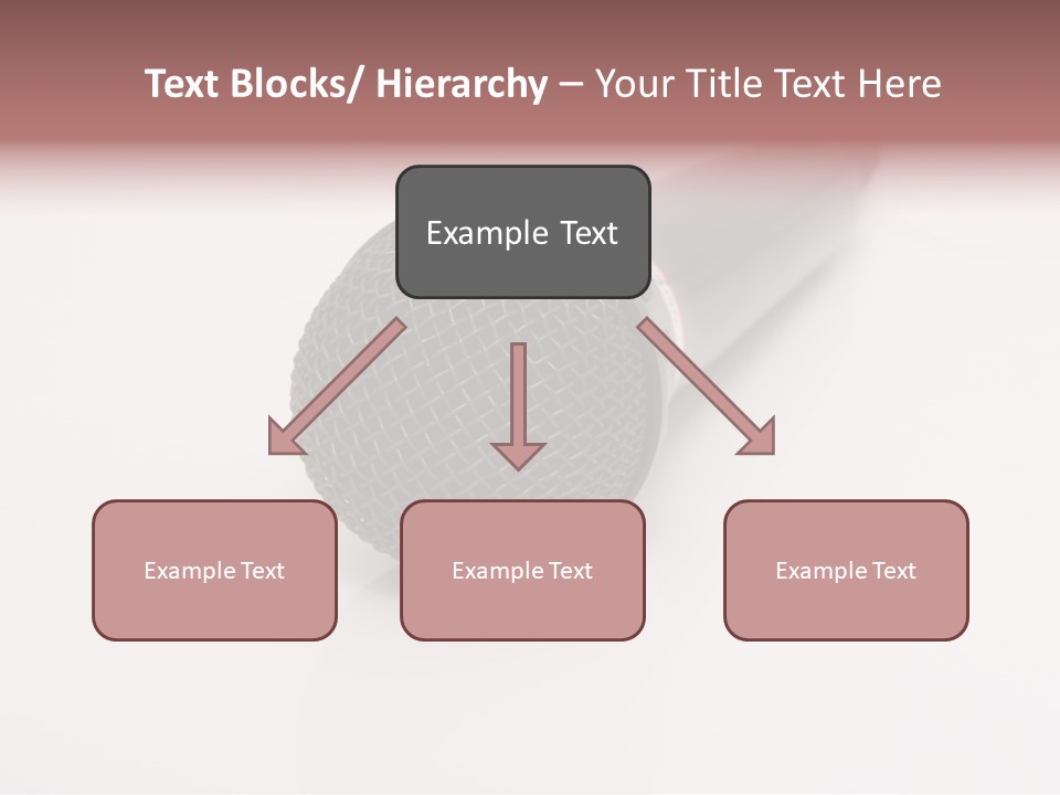Wire Sound Reflection PowerPoint Template