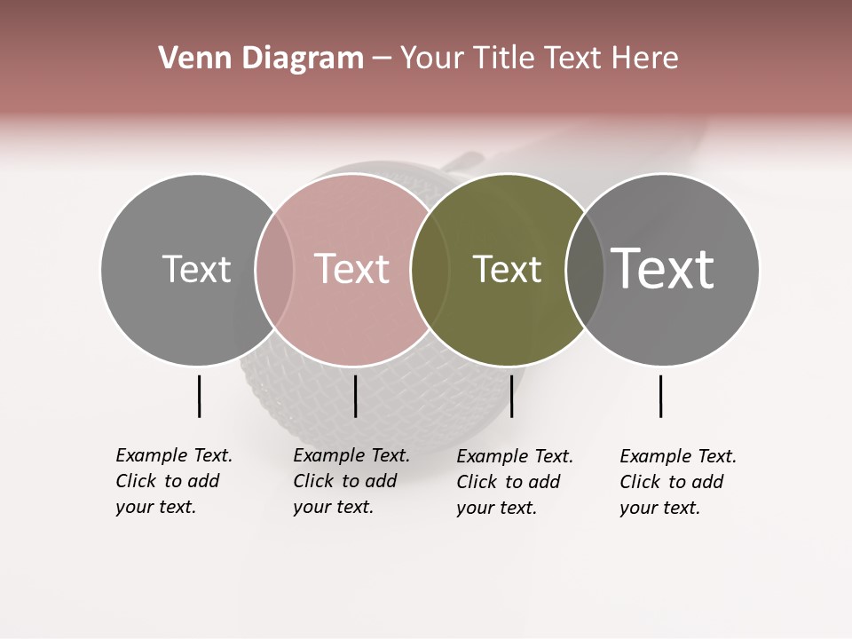 Wire Sound Reflection PowerPoint Template