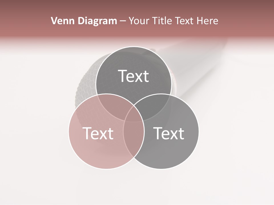 Wire Sound Reflection PowerPoint Template