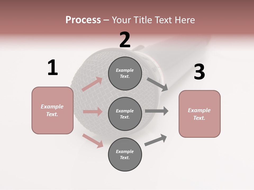 Wire Sound Reflection PowerPoint Template