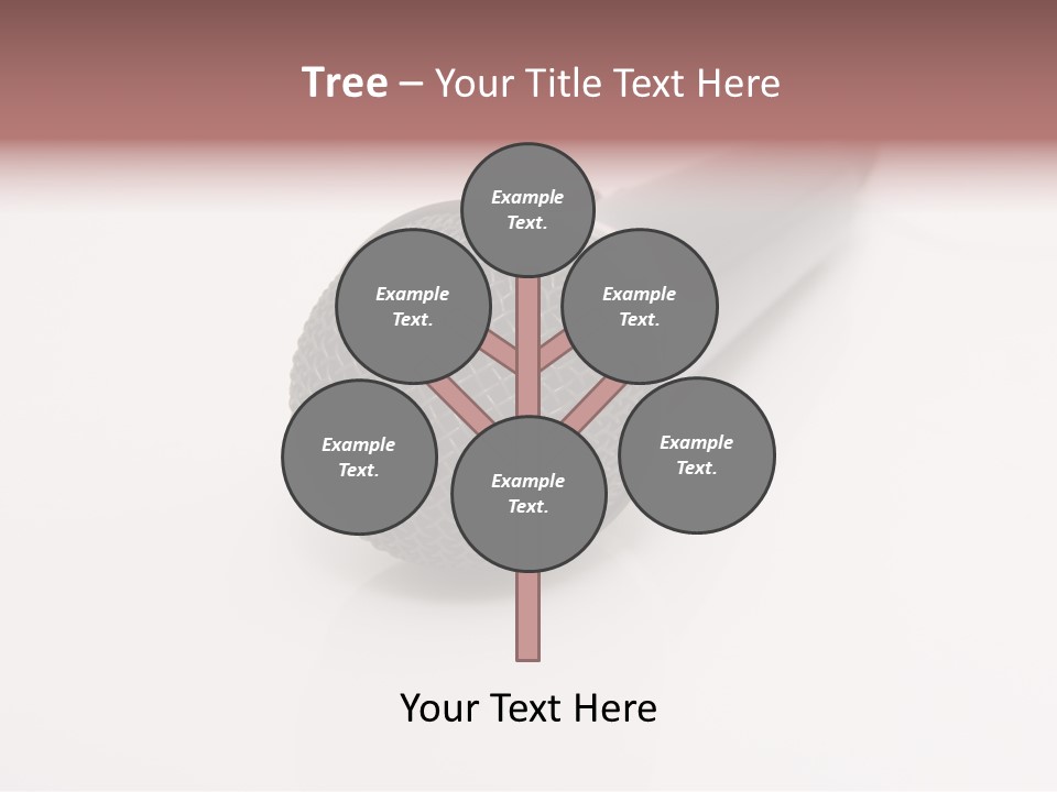 Wire Sound Reflection PowerPoint Template