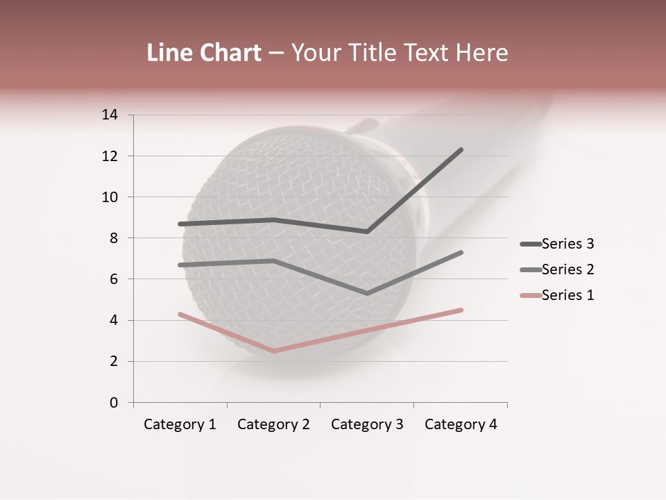Wire Sound Reflection PowerPoint Template