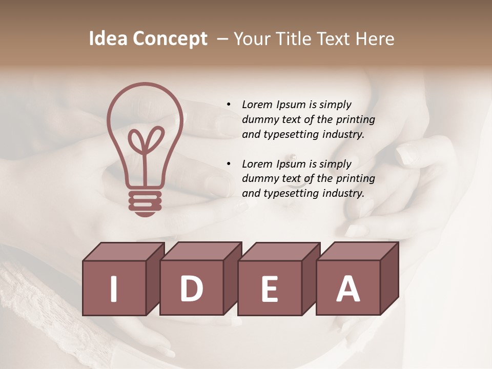 Flame Bonfire Explosion PowerPoint Template