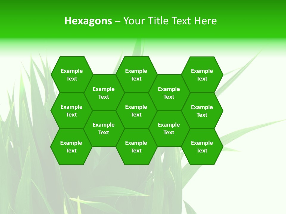 Prairie Golf Feuilles PowerPoint Template