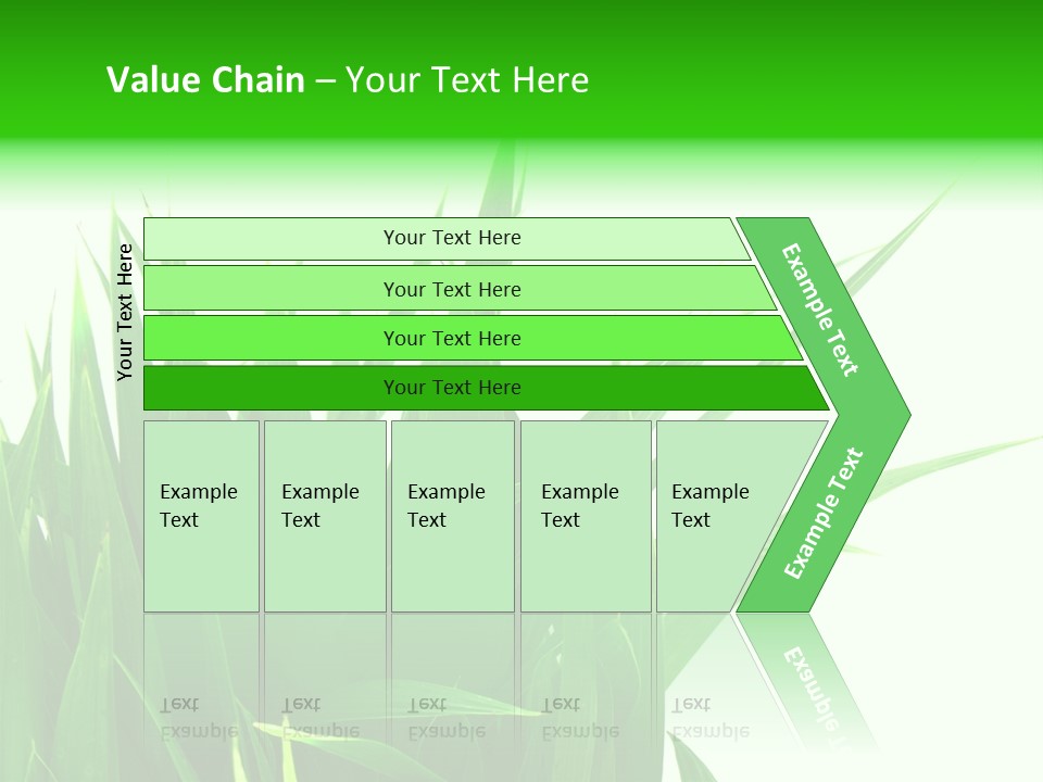Prairie Golf Feuilles PowerPoint Template