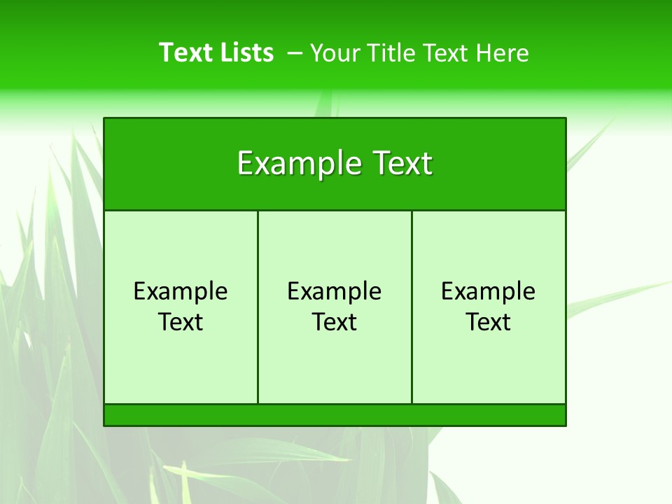 Prairie Golf Feuilles PowerPoint Template