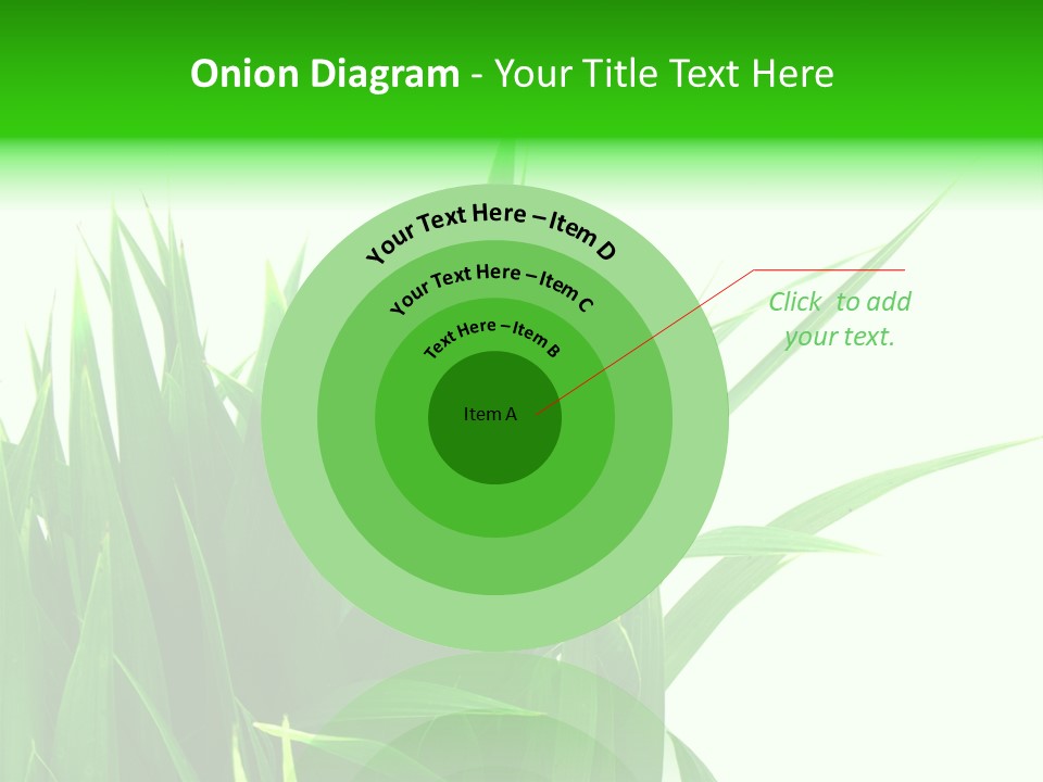 Prairie Golf Feuilles PowerPoint Template