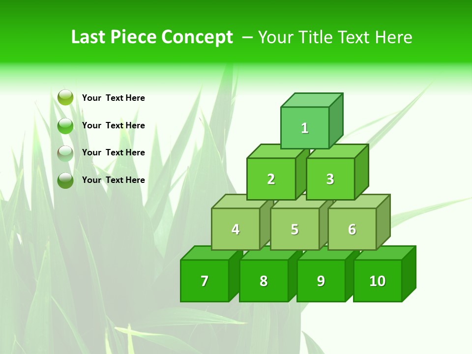 Prairie Golf Feuilles PowerPoint Template