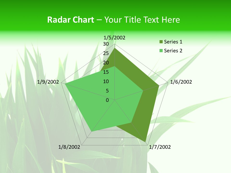 Prairie Golf Feuilles PowerPoint Template