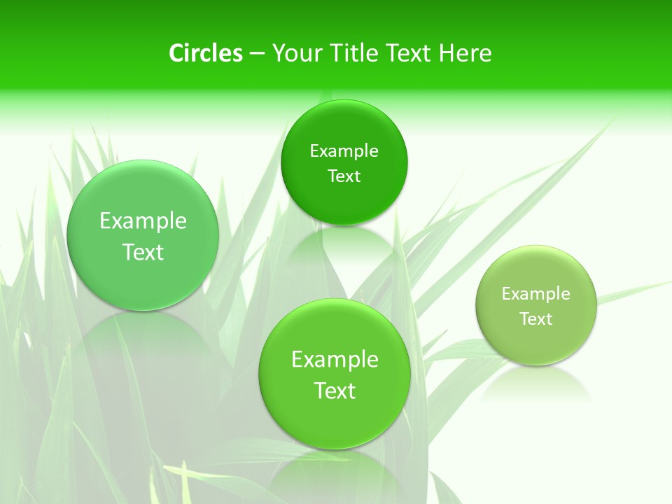 Prairie Golf Feuilles PowerPoint Template